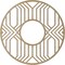 Ekena Millwork Empire Wood Fretwork Pierced Ceiling Medallion, Birch, 34"OD x 12 1/2"ID x 3/8"T CMWP34X34X0375EPBI - alternate 3
